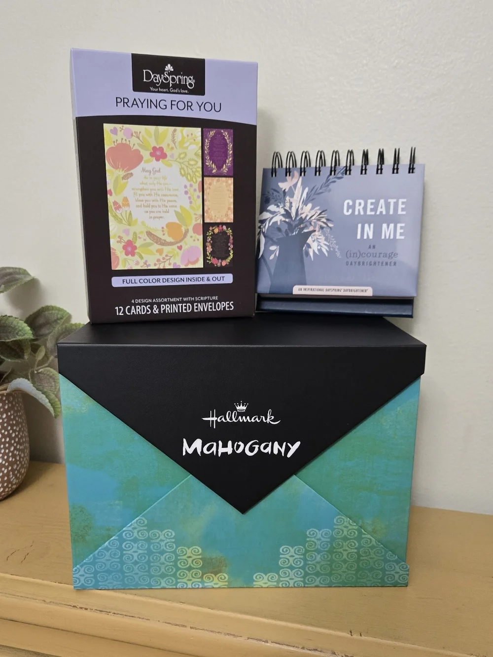 DaySpring/Hallmark Bundle Including Organizing Box, Cards. And Calendar. New.